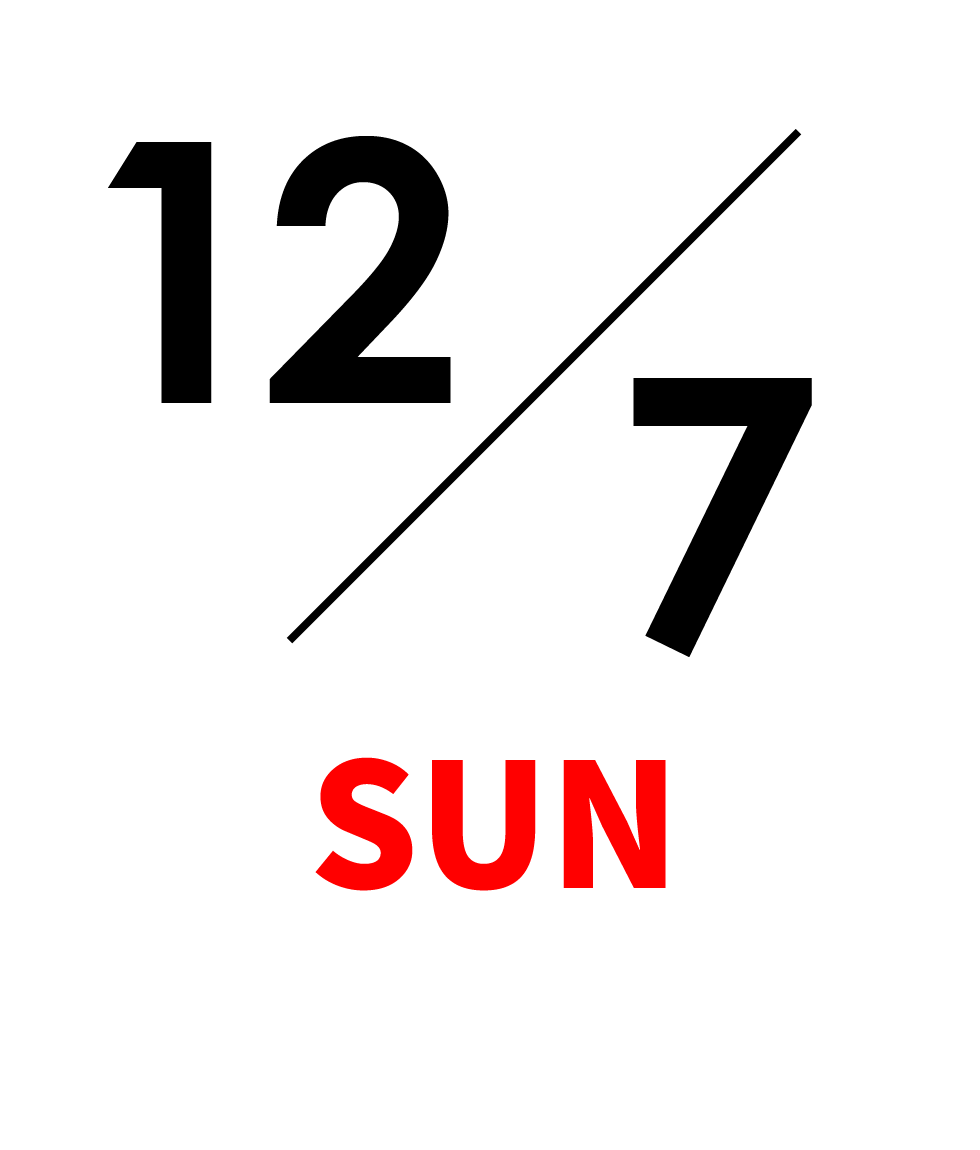 12月7日（日）