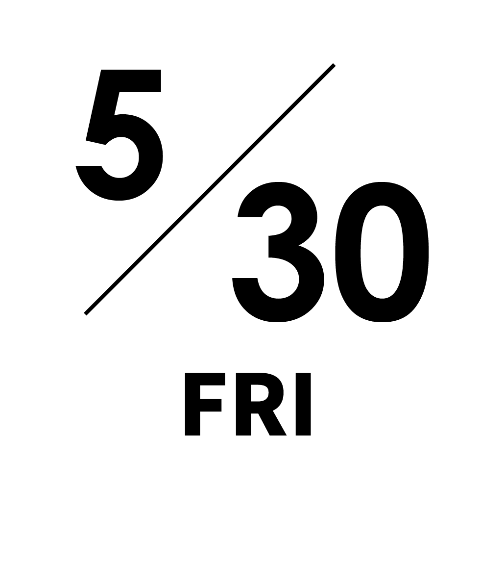 5月30日（金）