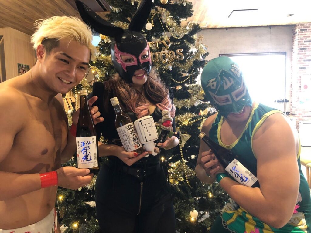 ていれぎの湯にて愛媛プロレス サイン＆写真撮影会を実施させていただきました。