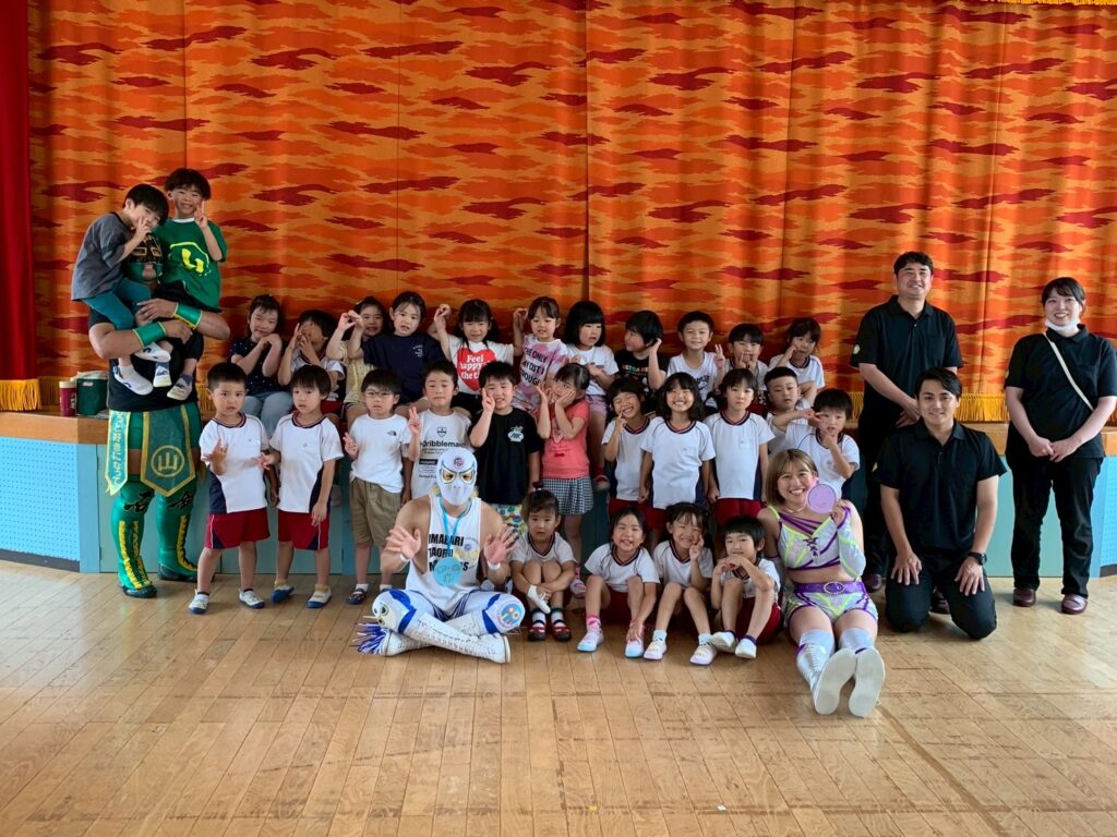 今治虎岳保育園＆近見虎岳幼稚園 さまへ訪問活動を行いました。
