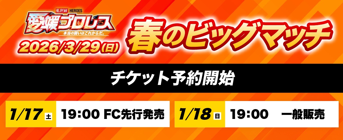 次回ビッグマッチ日程